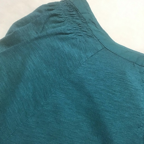 Nine West Vintage America Green Embroidered Top, Size M - Picture 2 of 12